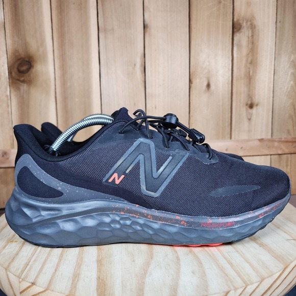 New Balance Fresh Foam Arishi Shoes Mens Size 11.5 EE Wide Black Running - Picture 3 of 11